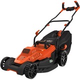 BLACK+DECKER BEMW481BH plæneklipper Skubbe plæneklipper Vekselstrøm Sort, Orange Orange/Sort, Skubbe plæneklipper, 800 m², 42 cm, 2 cm, 7 cm, 50 L