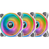 Thermaltake Riing Quad 14 RGB Computerkabinet Ventilator 14 cm Hvid, Sag fan Hvid, Ventilator, 14 cm, 500 rpm, 1400 rpm, 26,1 dB, 60,17 kubikfod/min.