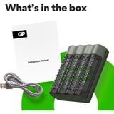 GP Batteries Oplader grå