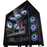 ALTERNATE Gaming PC Sort/gennemsigtig
