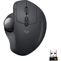 Logitech MX Ergo mus Højre hånd RF trådløs + Bluetooth Trackball 440 dpi Sort, Højre hånd, Trackball, RF trådløs + Bluetooth, 440 dpi, Grafit