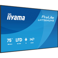 iiyama Offentlig visning Sort (mat)