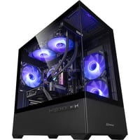 ALTERNATE Gaming PC Sort/gennemsigtig