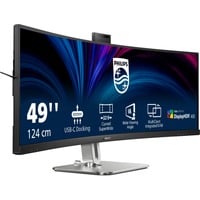 Philips LED-skærm mørk grå/Sølv
