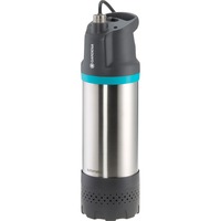 GARDENA 6100/5 inox undervandspumpe 1100 W 6100 l/t 17 m, Dyk og tryk pumper Sort/rustfrit stål, Grå, Rustfrit stål, Turkis, Rustfrit stål, 23 m, 6100 l/t, 17 m, 47 m
